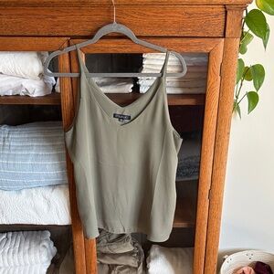 Stella Luce Olive Camisole Top